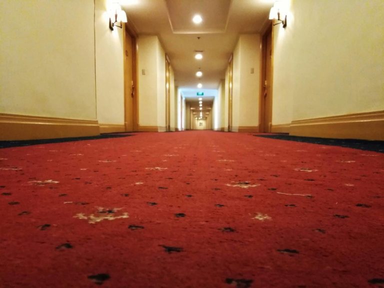 how to clean hallway carpet
