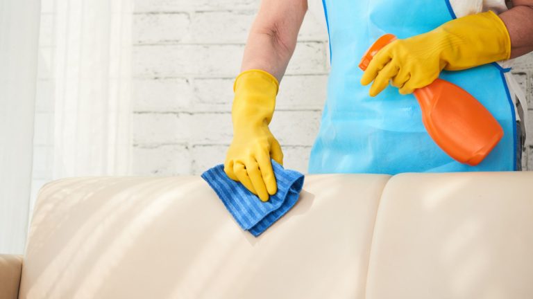 How to Clean a Fabric Sofa at Home Without a Machine